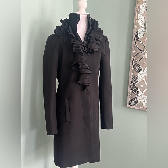 Tahari Black Satin-Lined Jacket